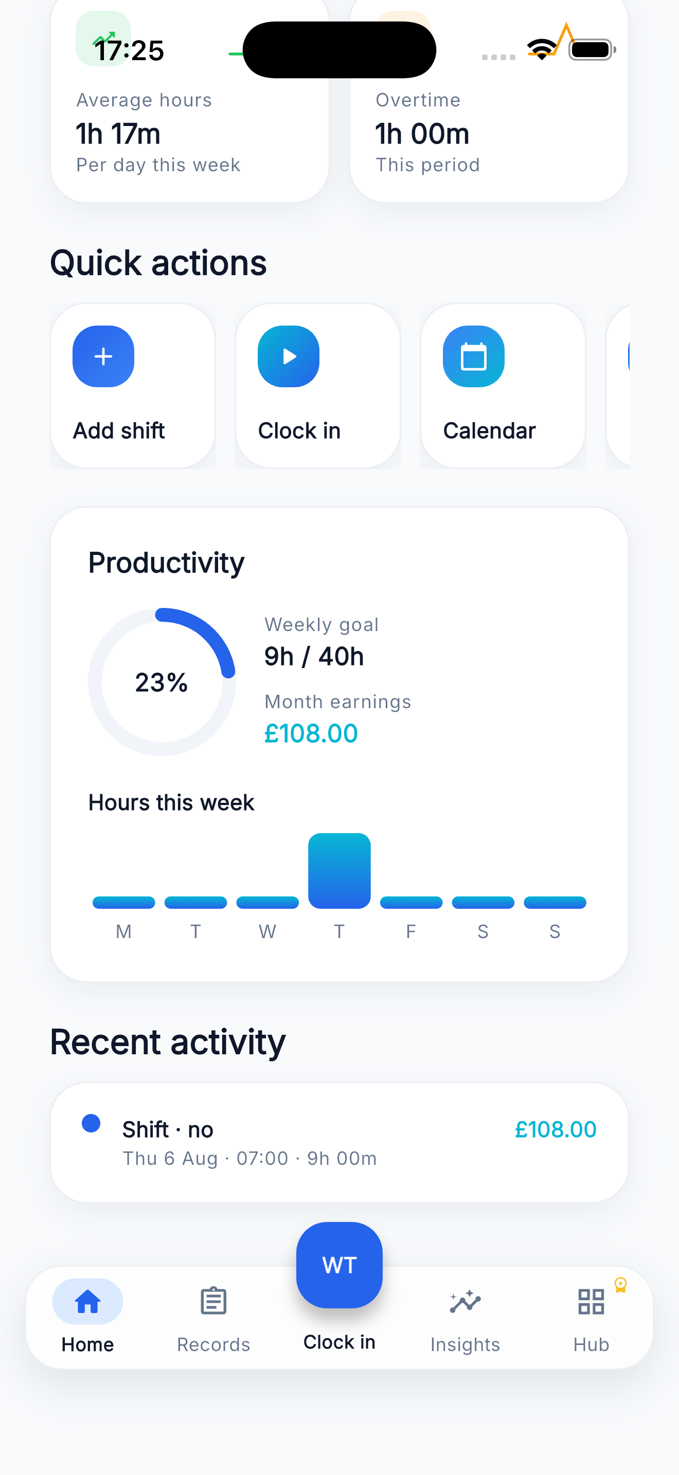 WorkTrack Pro Screenshot 2