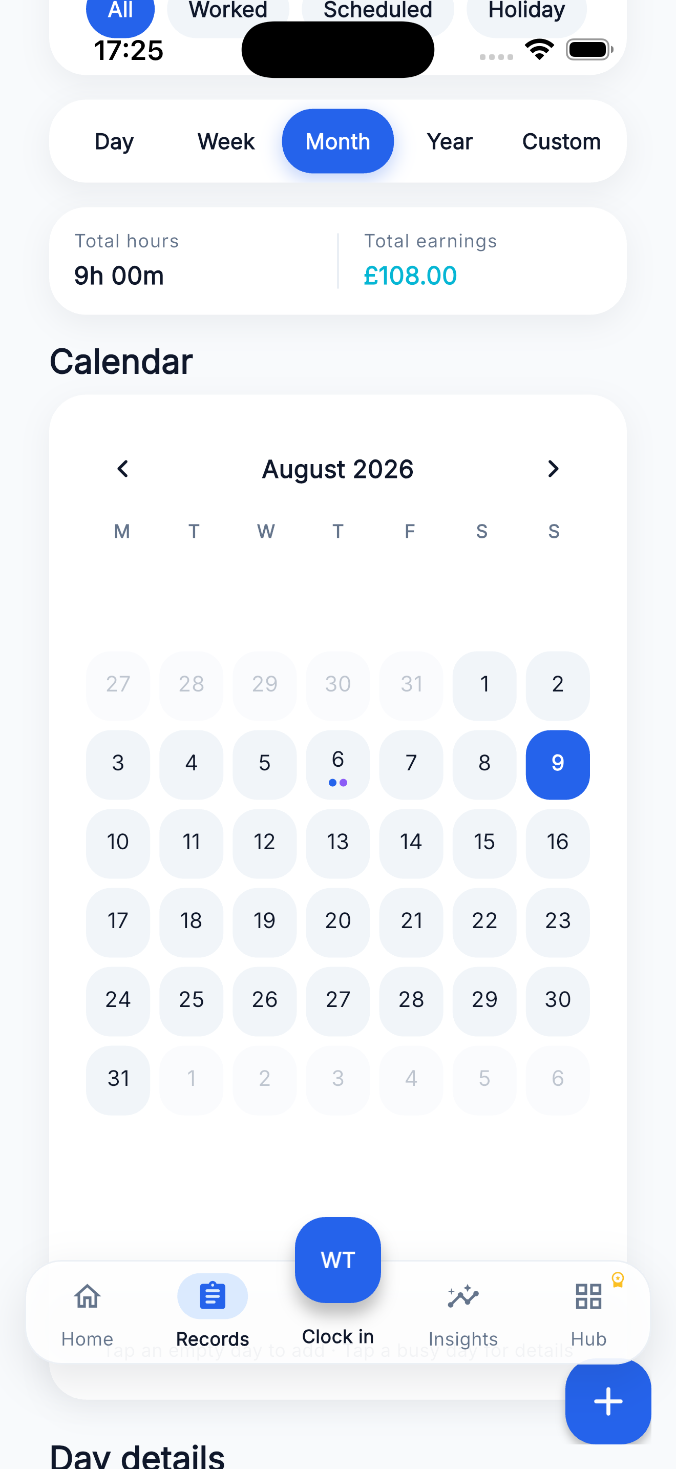 WorkTrack Pro Screenshot 3
